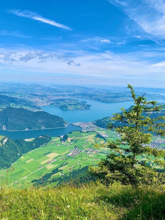 The Swiss Paradise 2 With Garden, Whirlpool, And Mountain Panorama Apartment