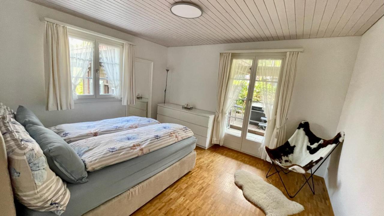 The Swiss Paradise 2 With Garden, Whirlpool, And Mountain Panorama Apartment Wirzweli