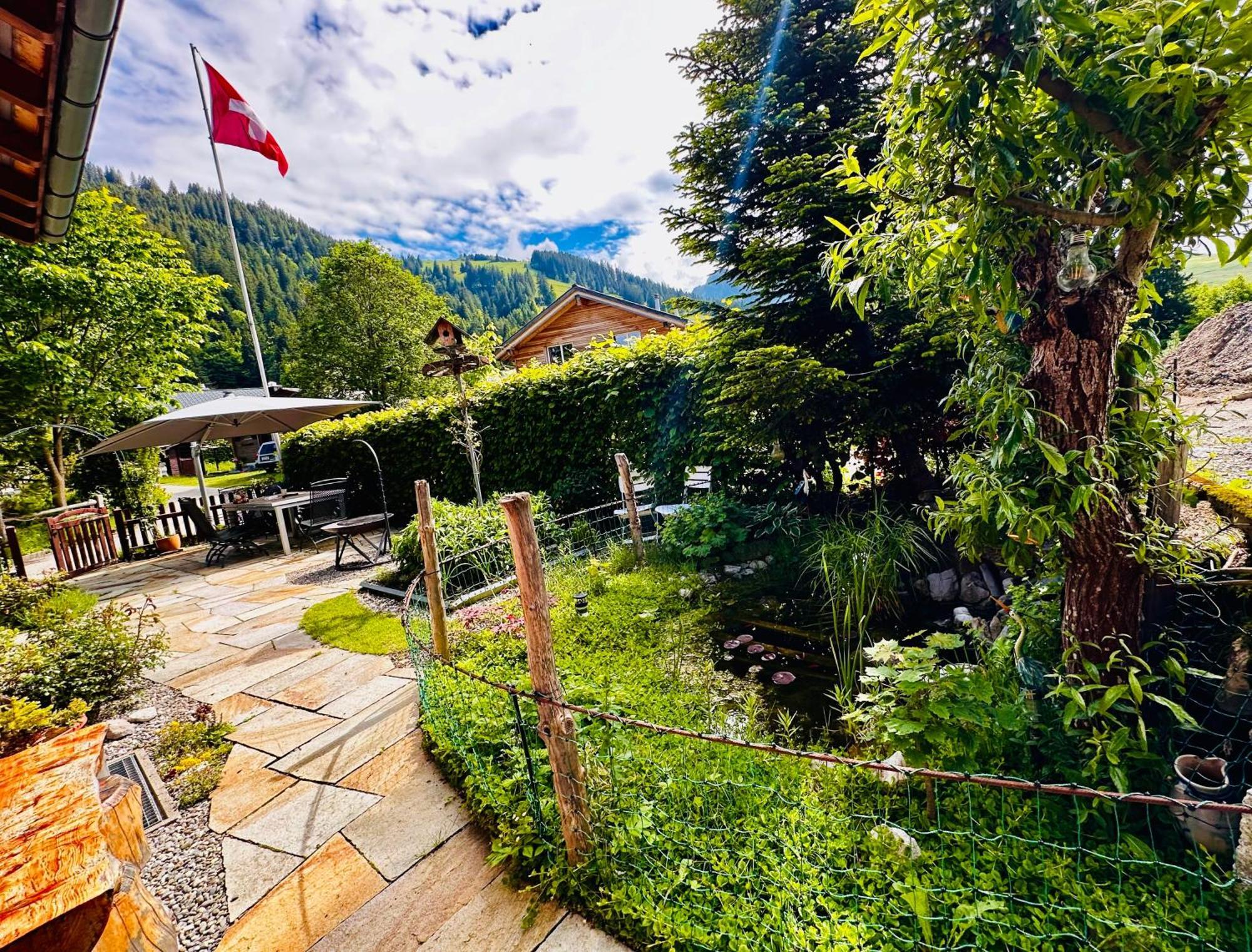 Apartment The Swiss Paradise 2 With Garden, Whirlpool, And Mountain Panorama