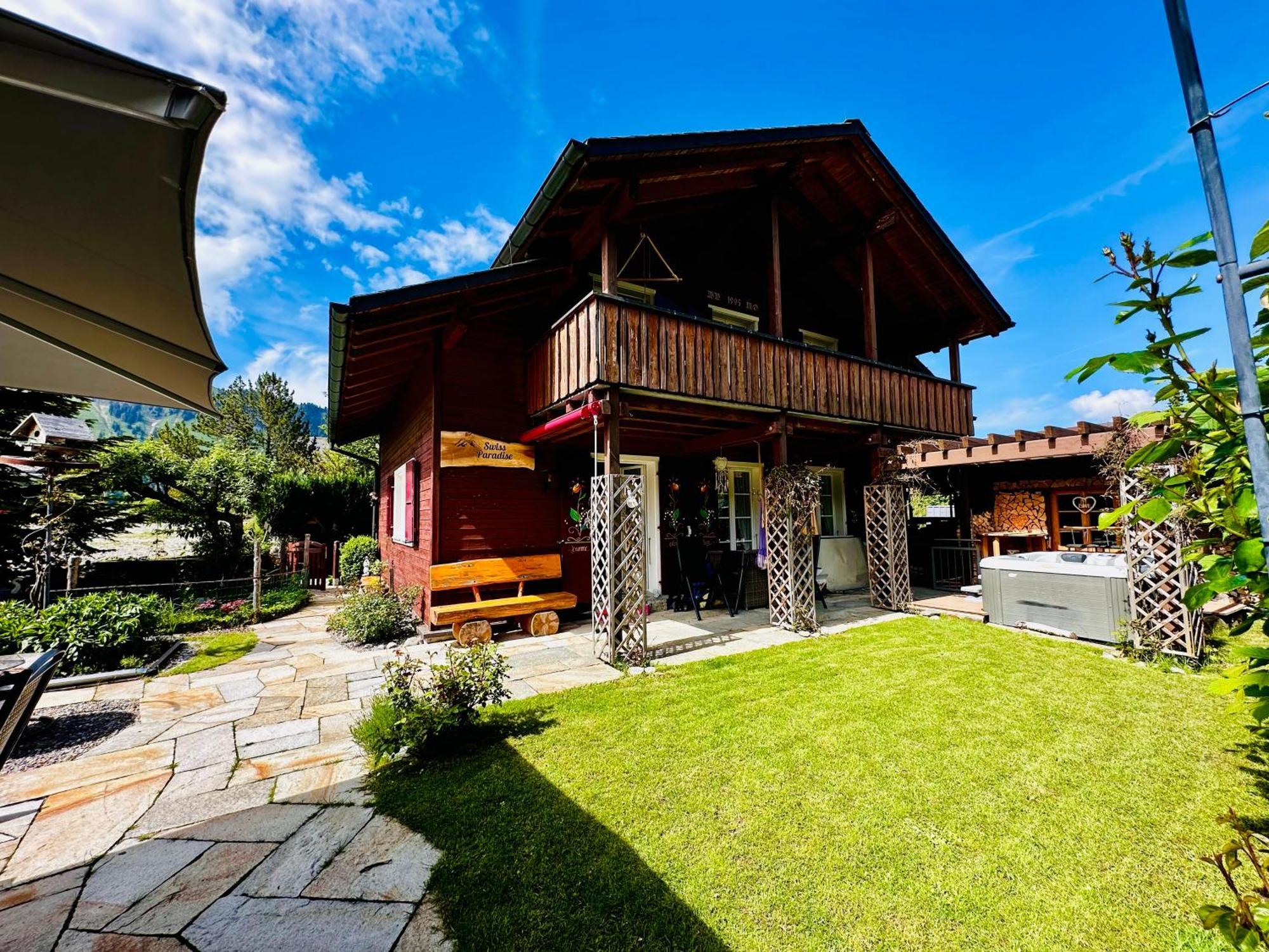 Apartamento The Swiss Paradise 2 With Garden, Whirlpool, And Mountain Panorama *
